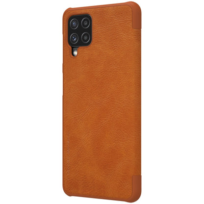 For Samsung Galaxy A22 4G LTE NILLKIN QIN Series Crazy Horse Texture Horizontal Flip Leather Case(Brown) - Galaxy Phone Cases by NILLKIN | Online Shopping South Africa | PMC Jewellery