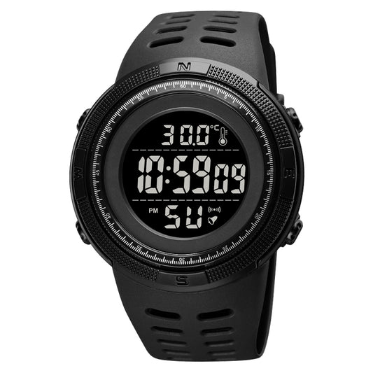 SKMEI 1681 Multifunctional LED Digital Display Luminous Electronic Watch, Support Body / Ambient Temperature Measurement(Black) - LED Digital Watches by SKMEI | Online Shopping South Africa | PMC Jewellery | Buy Now Pay Later Mobicred