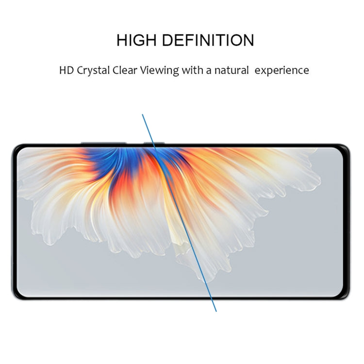 For Xiaomi Mi Mix 4 25 PCS 3D Curved Edge Full Screen Tempered Glass Film(Black) -  by PMC Jewellery | Online Shopping South Africa | PMC Jewellery