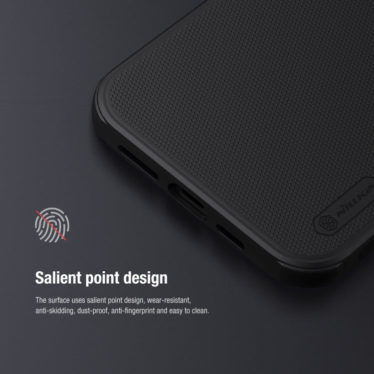 For iPhone 13 Pro Max NILLKIN Super Frosted Shield Pro PC + TPU Protective Case (Black) - free shipping - PMC TechLife - Order now!
