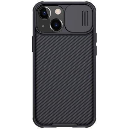 For iPhone 13 mini NILLKIN Black Mirror Pro Series Camshield Full Coverage Dust-proof Scratch Resistant Phone Case (Black) - iPhone 13 mini Cases by NILLKIN | Online Shopping South Africa | PMC Jewellery