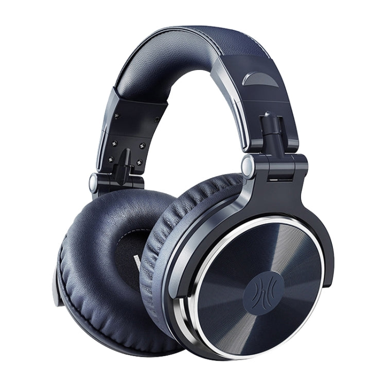 OneOdio Pro-10 Head-mounted Noise Reduction Wired Headphone with Microphone, Color:Blue - free shipping - PMC TechLife - Order now!