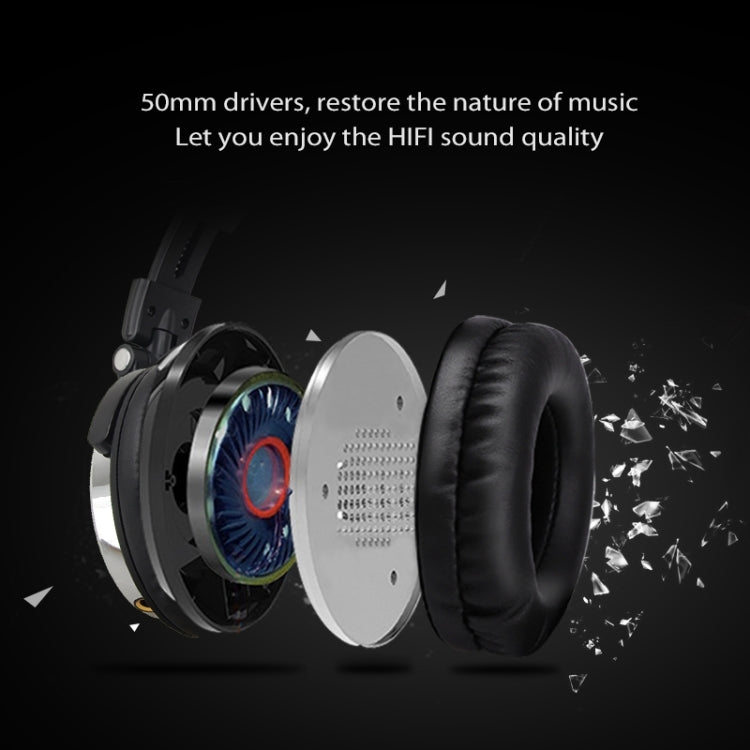 OneOdio Pro-10 Head-mounted Noise Reduction Wired Headphone with Microphone, Color:Blue - free shipping - PMC TechLife - Order now!