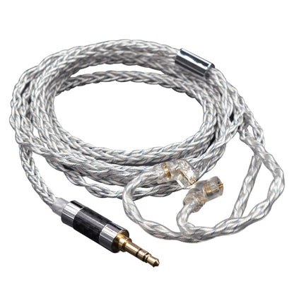 KZ 3.5mm Plug 784-core Blue Silver Mixed Braided Silver-plated Earphone Upgrade Cable For KZ ZS10 Pro / DQ6 / ASX, Cable Length: 1.2m(C Style) - Cable & Splitter by KZ | Online Shopping South Africa | PMC Jewellery | Buy Now Pay Later Mobicred