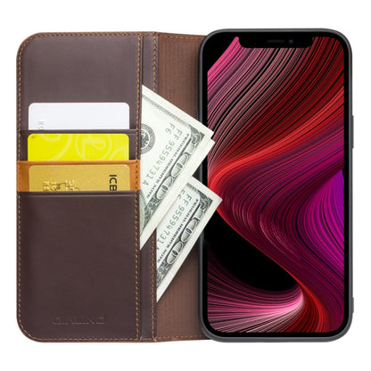 For iPhone 13 QIALINO Business Horizontal Flip Leather Case with Holder & Card Slots & Wallet(Brown) - iPhone 13 Cases by QIALINO | Online Shopping South Africa | PMC Jewellery | Buy Now Pay Later Mobicred