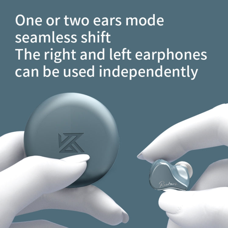 KZ SKS 1DD+1BA Hybrid Technology Wireless Bluetooth 5.2 Sports In-ear Earphone(Blue) - Bluetooth Earphone by KZ | Online Shopping South Africa | PMC Jewellery | Buy Now Pay Later Mobicred