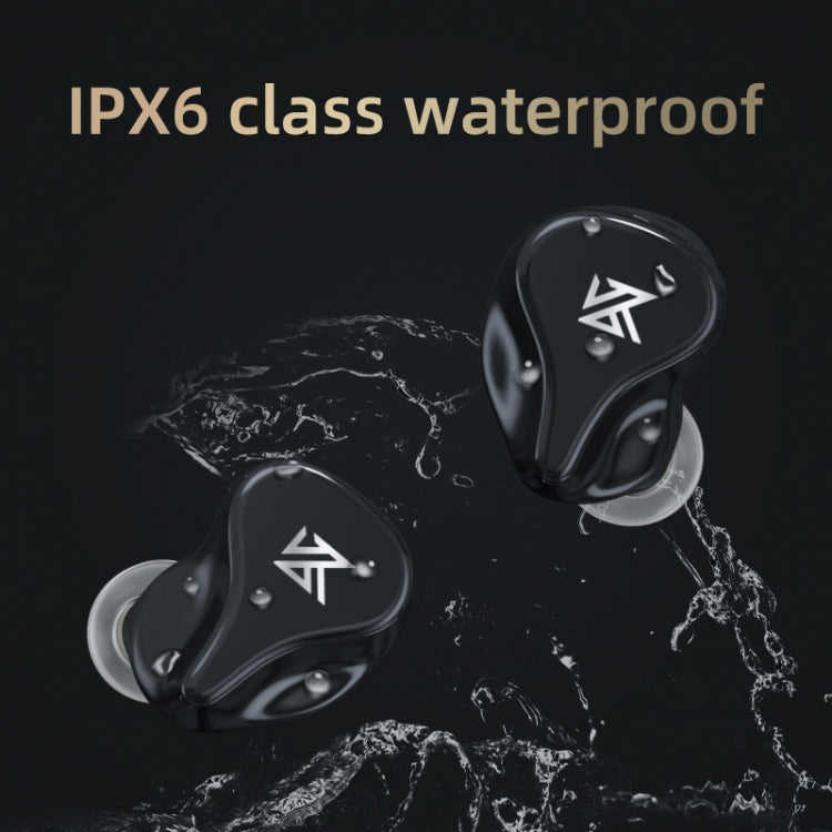 KZ Z1 Pro Dynamic True Wireless Bluetooth 5.2 Sports In-ear Earphone(Black) - In Ear Wired Earphone by KZ | Online Shopping South Africa | PMC Jewellery