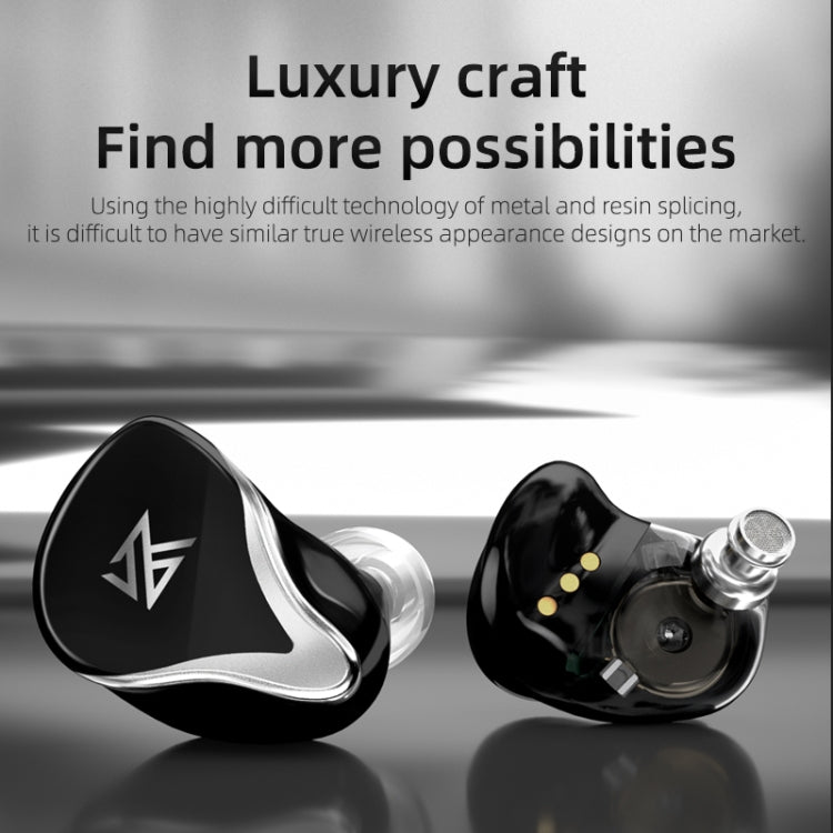 KZ Z3 Hybrid Technology 1DD+1BA Wireless Bluetooth 5.2 Sports Noise Reduction TWS In-ear Earphone(Black) - TWS Earphone by KZ | Online Shopping South Africa | PMC Jewellery | Buy Now Pay Later Mobicred