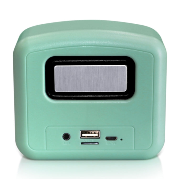 New Rixing NR-101 Mini TWS Bluetooth Speaker(Bright Green) - Desktop Speaker by NewRixing | Online Shopping South Africa | PMC TechLife | Buy Now Pay Later Mobicred