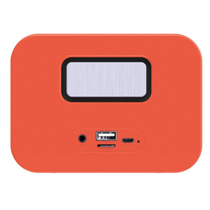 New Rixing NR-102 Mini TWS Bluetooth Speaker(Orange) - Mini Speaker by New Rixing | Online Shopping South Africa | PMC Jewellery