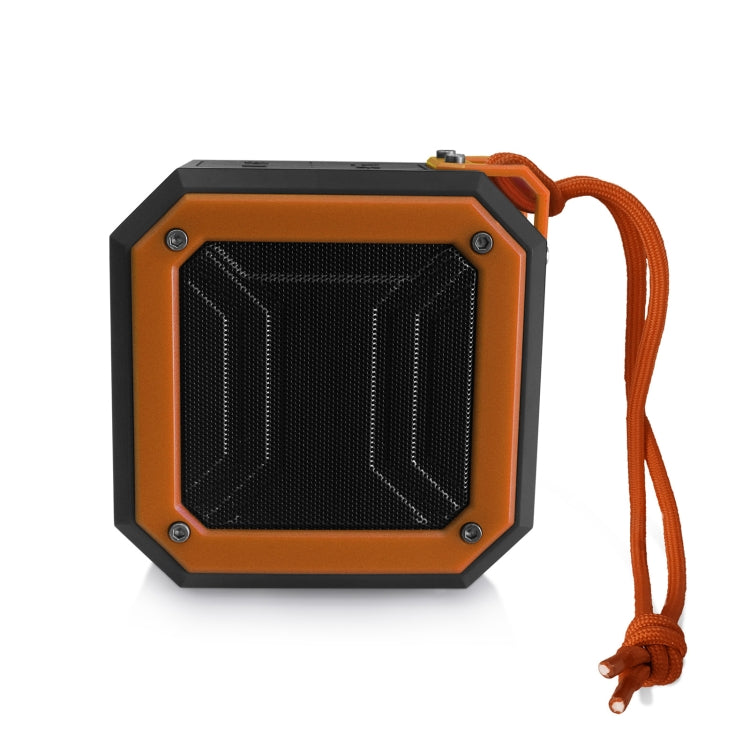 New Rixing NR-103 Mini TWS Bluetooth Speaker with Lanyard(Orange) - Desktop Speaker by NewRixing | Online Shopping South Africa | PMC Jewellery | Buy Now Pay Later Mobicred