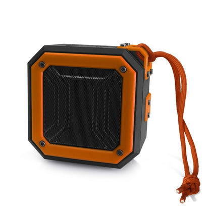 New Rixing NR-103 Mini TWS Bluetooth Speaker with Lanyard(Orange) - Desktop Speaker by NewRixing | Online Shopping South Africa | PMC Jewellery | Buy Now Pay Later Mobicred