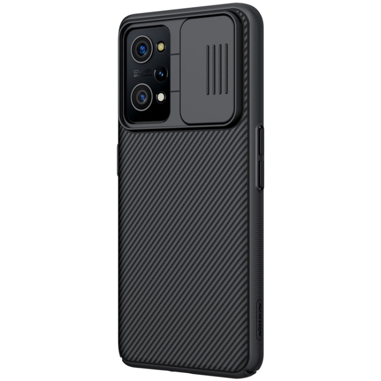 For OPPO Realme GT Neo 2 NILLKIN Black Mirror Series PC Camshield Full Coverage Dust-proof Scratch Resistant Case(Black) - Realme Cases by NILLKIN | Online Shopping South Africa | PMC Jewellery | Buy Now Pay Later Mobicred