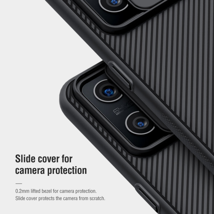 For OPPO Realme GT Neo 2 NILLKIN Black Mirror Series PC Camshield Full Coverage Dust-proof Scratch Resistant Case(Black) - Realme Cases by NILLKIN | Online Shopping South Africa | PMC Jewellery | Buy Now Pay Later Mobicred