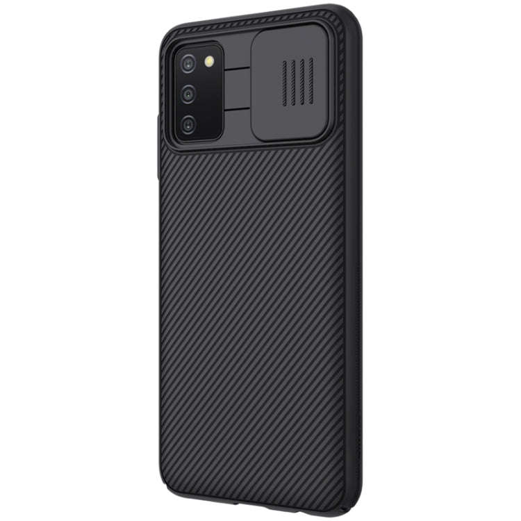 For Samsung Galaxy A03s / A037G NILLKIN Black Mirror Series PC Camshield Full Coverage Dust-proof Scratch Resistant Case(Black) - Galaxy Phone Cases by NILLKIN | Online Shopping South Africa | PMC Jewellery | Buy Now Pay Later Mobicred