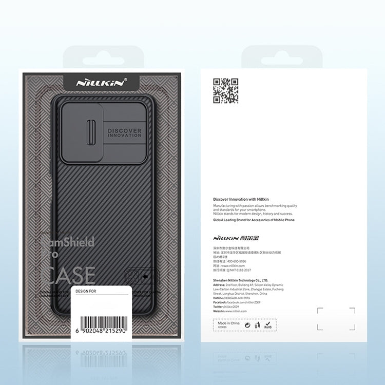 For Xiaomi Mi 11T / 11T Pro NILLKIN CamShield Pro Series PC Full Coverage Dust-proof Scratch Resistant Mobile Phone Case(Black) - Xiaomi Cases by NILLKIN | Online Shopping South Africa | PMC Jewellery