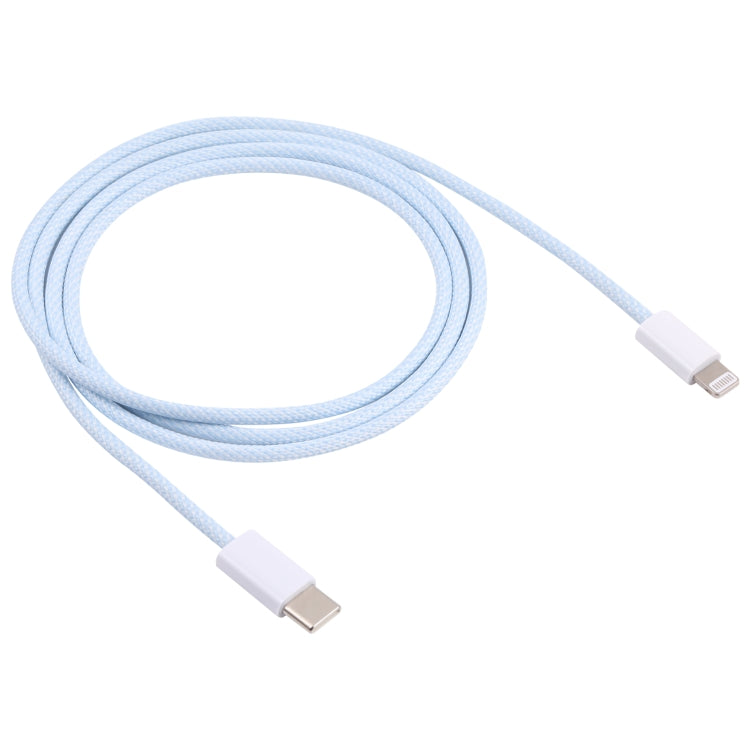 12W PD USB-C / Type-C to 8 Pin Data Cable, Cable Length: 1m(Blue) - 2 in 1 Cable by PMC TechLife | Online Shopping South Africa | PMC TechLife