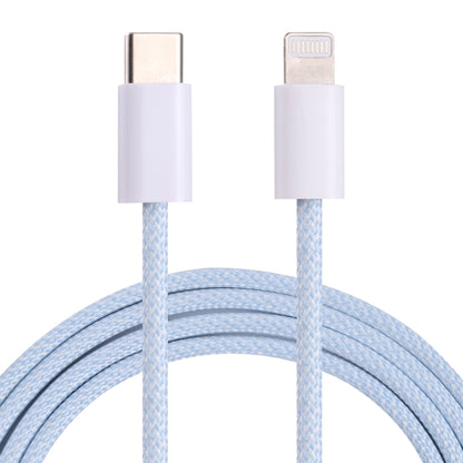 20W PD USB-C / Type-C to 8 Pin Data Cable, Cable Length: 1m(Blue) - 2 in 1 Cable by PMC Jewellery | Online Shopping South Africa | PMC Jewellery