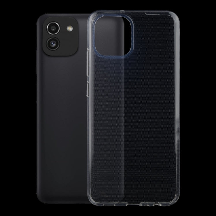 For Samsung Galaxy A03 0.75mm Ultra-thin Transparent TPU Soft Phone Case - free shipping - PMC TechLife - Order now!