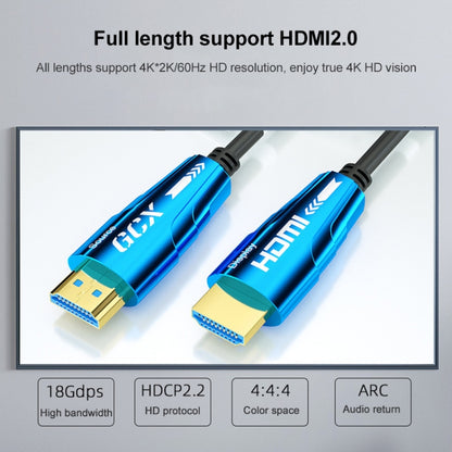 HDMI 2.0 Male to HDMI 2.0 Male 4K HD Active Optical Cable, Cable Length:15m - Audio Optical Cables by PMC Jewellery | Online Shopping South Africa | PMC Jewellery