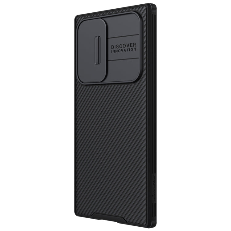 For Samsung Galaxy S22 Ultra 5G NILLKIN Black Mirror Pro Series Camshield Phone Case(Black) - free shipping - PMC TechLife - Order now!