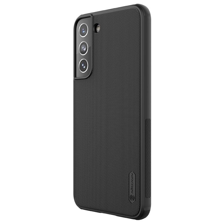 For Samsung Galaxy S22+ 5G NILLKIN Super Frosted Shield Pro PC + TPU Phone Case(Black) - Galaxy S22+ 5G Cases by NILLKIN | Online Shopping South Africa | PMC Jewellery