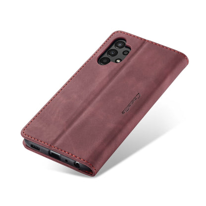 For Samsung Galaxy A13 4G/A13 5G/A04S/A04/M13 5G CaseMe 013 Multifunctional Horizontal Flip Leather Phone Case(Wine Red) - Galaxy Phone Cases by CaseMe | Online Shopping South Africa | PMC Jewellery | Buy Now Pay Later Mobicred