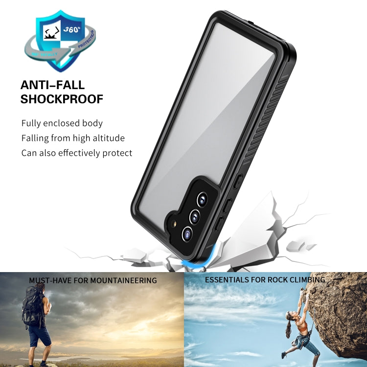 For Samsung Galaxy S21 FE 5G RedPepper Shockproof Waterproof PC + TPU Phone Case(Black) - Galaxy Phone Cases by RedPepper | Online Shopping South Africa | PMC TechLife | Buy Now Pay Later Mobicred