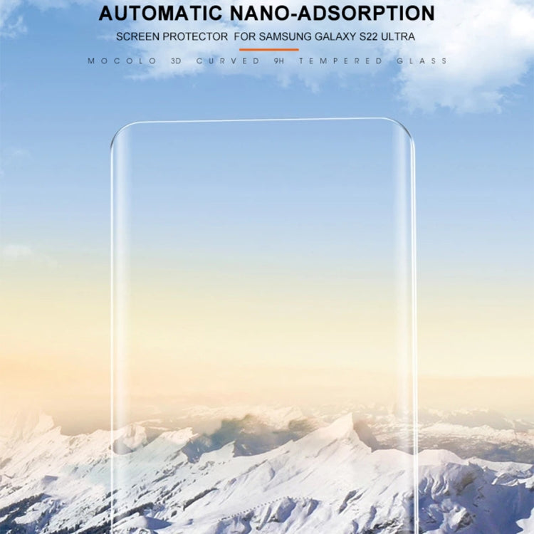 For Samsung Galaxy S22 Ultra 5G mocolo 9H 3D UV Tempered Glass Film - free shipping - PMC TechLife - Order now!