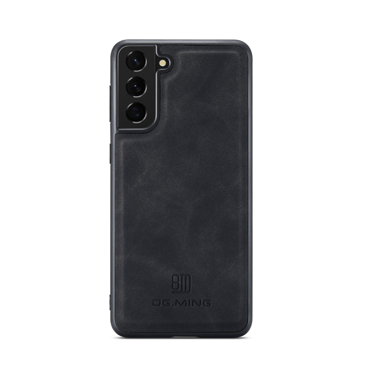 For Samsung Galaxy S22 5G DG.MING M2 Series 3-Fold Multi Card Bag Back Cover Phone Case(Black) - Galaxy S22 5G Cases by DG.MING | Online Shopping South Africa | PMC Jewellery | Buy Now Pay Later Mobicred