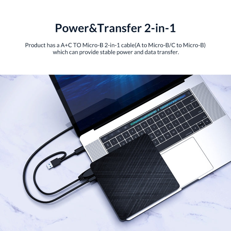 ORICO XD008 External DVD Drive Extension(Black) - free shipping - PMC TechLife - Order now!