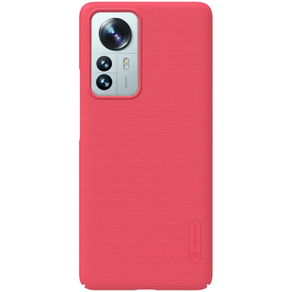 For Xiaomi 12 Pro NILLKIN Frosted PC Phone Case(Red) - 12 Pro Cases by NILLKIN | Online Shopping South Africa | PMC Jewellery