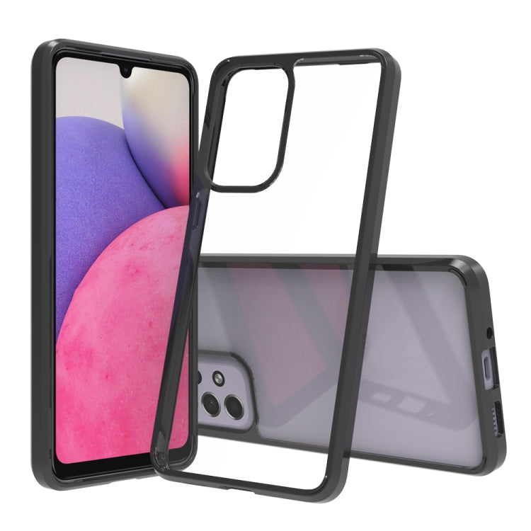 For Samsung Galaxy A33 5G Shockproof Scratchproof TPU + Acrylic Phone Case(Black) - free shipping - PMC TechLife - Order now!