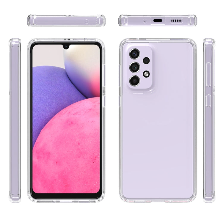 For Samsung Galaxy A33 5G Shockproof Scratchproof TPU + Acrylic Phone Case(Black) - free shipping - PMC TechLife - Order now!