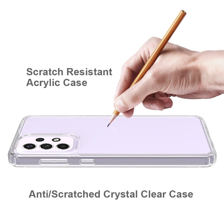 For Samsung Galaxy A33 5G Shockproof Scratchproof TPU + Acrylic Phone Case(Black) - free shipping - PMC TechLife - Order now!