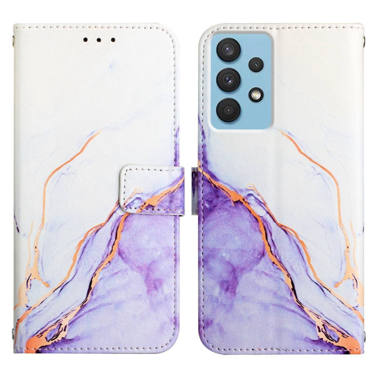 For Samsung Galaxy A13 4G PT003 Marble Pattern Flip Leather Phone Case(LS006) - free shipping - PMC TechLife - Order now!