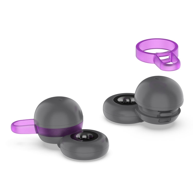 5 Pairs Non-Slip Silicone Earphone Ferrule Set for Sony LinkBuds Ear Cap(Purple) - Anti-dust & Ear Caps by PMC Jewellery | Online Shopping South Africa | PMC Jewellery