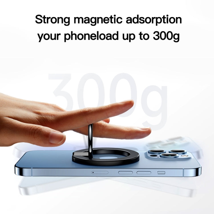 wlons Magnetic 360 Degree Rotatable Mobile Phone Ring Holder(Blue) - Ring Holder by wlons | Online Shopping South Africa | PMC Jewellery