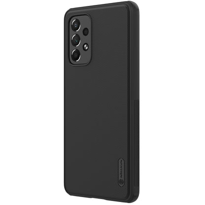 For Samsung Galaxy A73 5G NILLKIN Super Frosted Shield Pro PC + TPU Phone Case(Black) - Galaxy Phone Cases by NILLKIN | Online Shopping South Africa | PMC Jewellery