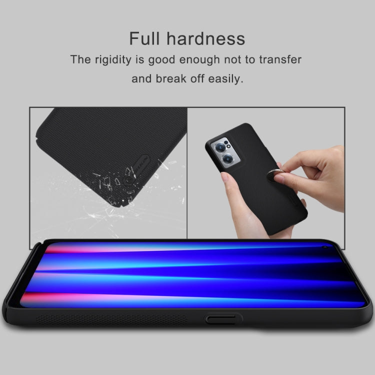 For OnePlus Nord CE 2 5G NILLKIN Frosted PC Phone Case(Black) - OnePlus Cases by NILLKIN | Online Shopping South Africa | PMC Jewellery