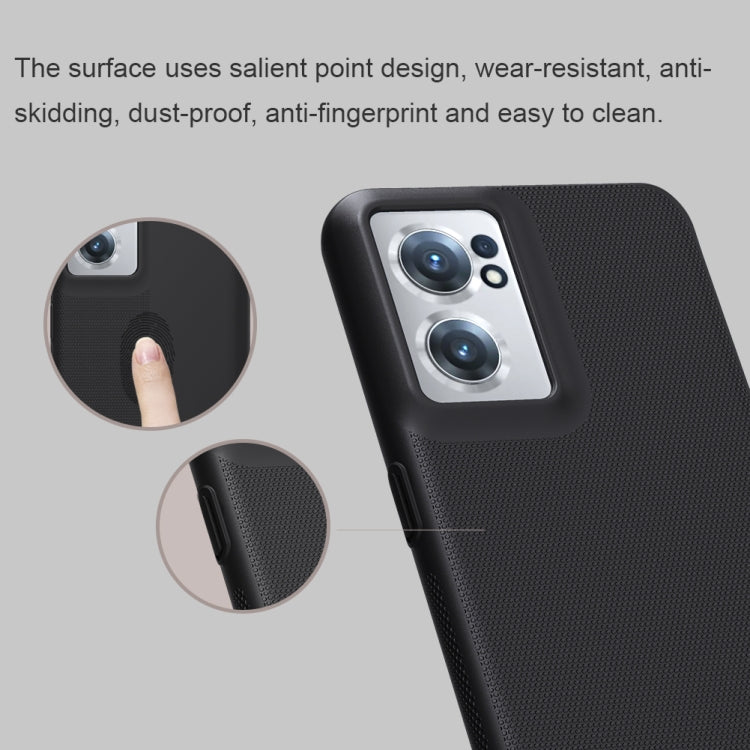 For OnePlus Nord CE 2 5G NILLKIN Frosted PC Phone Case(Red) - OnePlus Cases by NILLKIN | Online Shopping South Africa | PMC TechLife | Buy Now Pay Later Mobicred