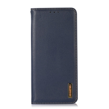 For Xiaomi Poco X4 Pro 5G KHAZNEH Nappa Top Layer Cowhide Leather Phone Case(Blue) - Xiaomi Cases by PMC Jewellery | Online Shopping South Africa | PMC Jewellery