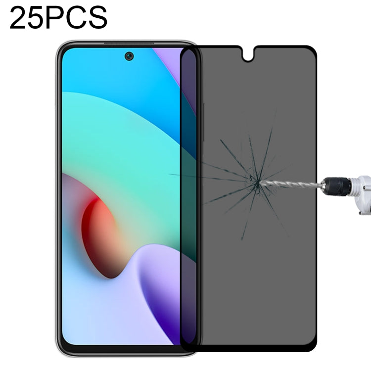 25 PCS Full Cover Anti-peeping Tempered Glass Film For Xiaomi Redmi Note 11 CN Version -  by PMC Jewellery | Online Shopping South Africa | PMC Jewellery