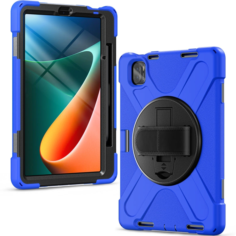 For Xiaomi Pad 5 / Pad 5 Pro Silicone + PC Tablet Case(Blue) -  by PMC Jewellery | Online Shopping South Africa | PMC Jewellery