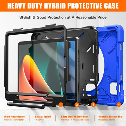 For Xiaomi Pad 5 / Pad 5 Pro Silicone + PC Tablet Case(Blue) -  by PMC Jewellery | Online Shopping South Africa | PMC Jewellery