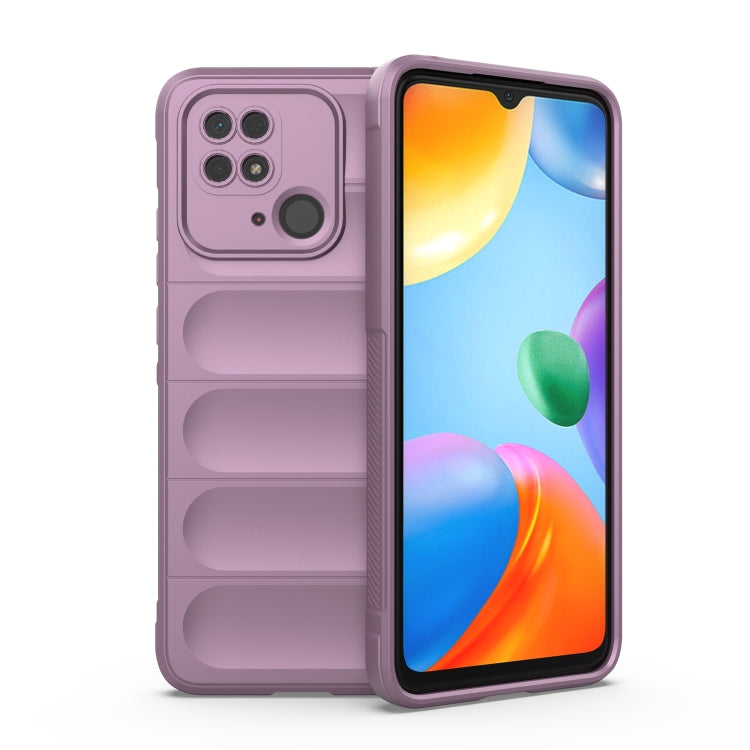 For Xiaomi Redmi 10C Magic Shield TPU + Flannel Phone Case(Purple) - free shipping - PMC TechLife - Order now!