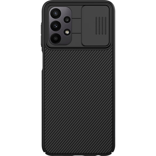 For Samsung Galaxy A23 4G NILLKIN Black Mirror Series Camshield PC Phone Case(Black) - Galaxy Phone Cases by NILLKIN | Online Shopping South Africa | PMC Jewellery | Buy Now Pay Later Mobicred