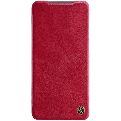 For Xiaomi Redmi Note 11S NILLKIN QIN Series Crazy Horse Texture Leather Case(Red) - Xiaomi Cases by NILLKIN | Online Shopping South Africa | PMC Jewellery