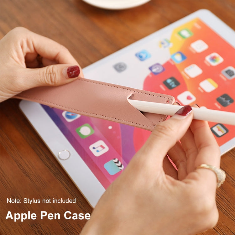 PU Leather Shockproof Protective Case for Apple Pencil 1 / 2(Dark Blue) - Pencil Accessories by PMC Jewellery | Online Shopping South Africa | PMC Jewellery