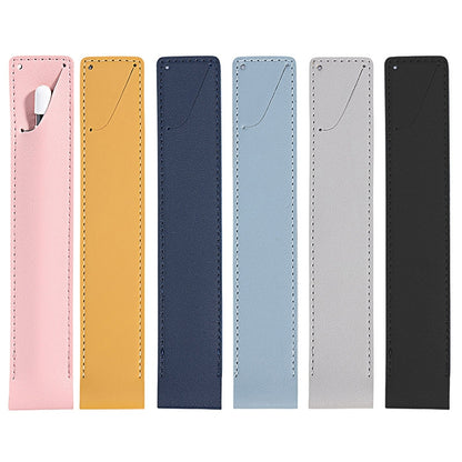 PU Leather Shockproof Protective Case with Metal Buckle for Apple Pencil 1 / 2(Grey) - Pencil Accessories by PMC Jewellery | Online Shopping South Africa | PMC Jewellery